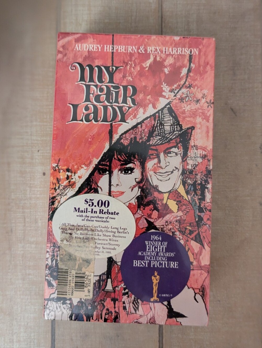 NIP! Vintage My Fair Lady VHS Tape